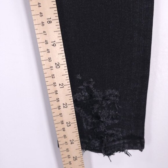 NWT AGOLDE SOPHIE HighRise Skinny Crop Temple Jeans Distressed A018C-844 Size 26 - Picture 10 of 16